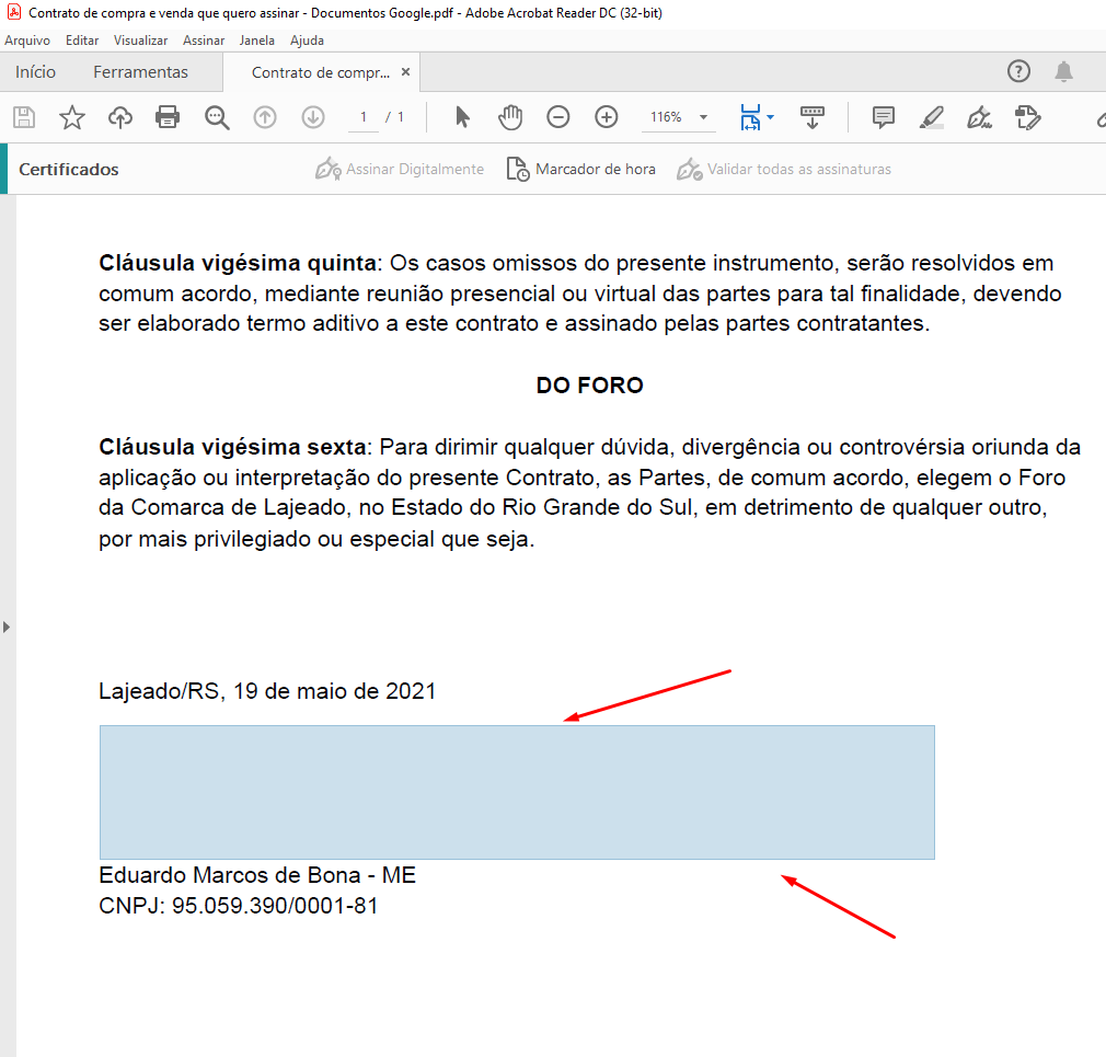 Como Assinar Digitalmente Um Contrato Ou Qualquer Documento Em Pdf